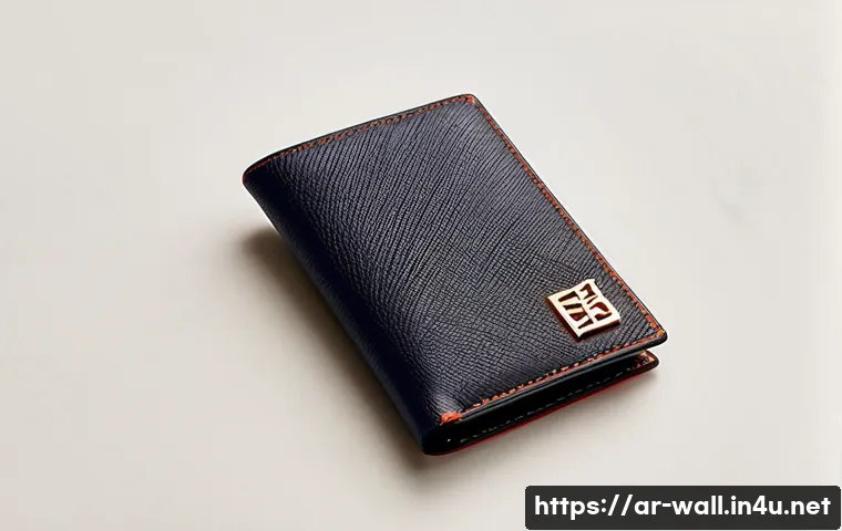 로에베 미니멀 지갑의 트렌디 디자인 관련 이미지 2