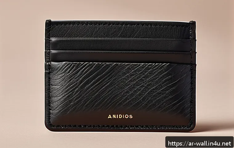 아크네 스튜디오 미니멀 카드 지갑 추천 - A high-quality, compact Acne Studios card holder made from smooth Napa leather in classic black, sho...
